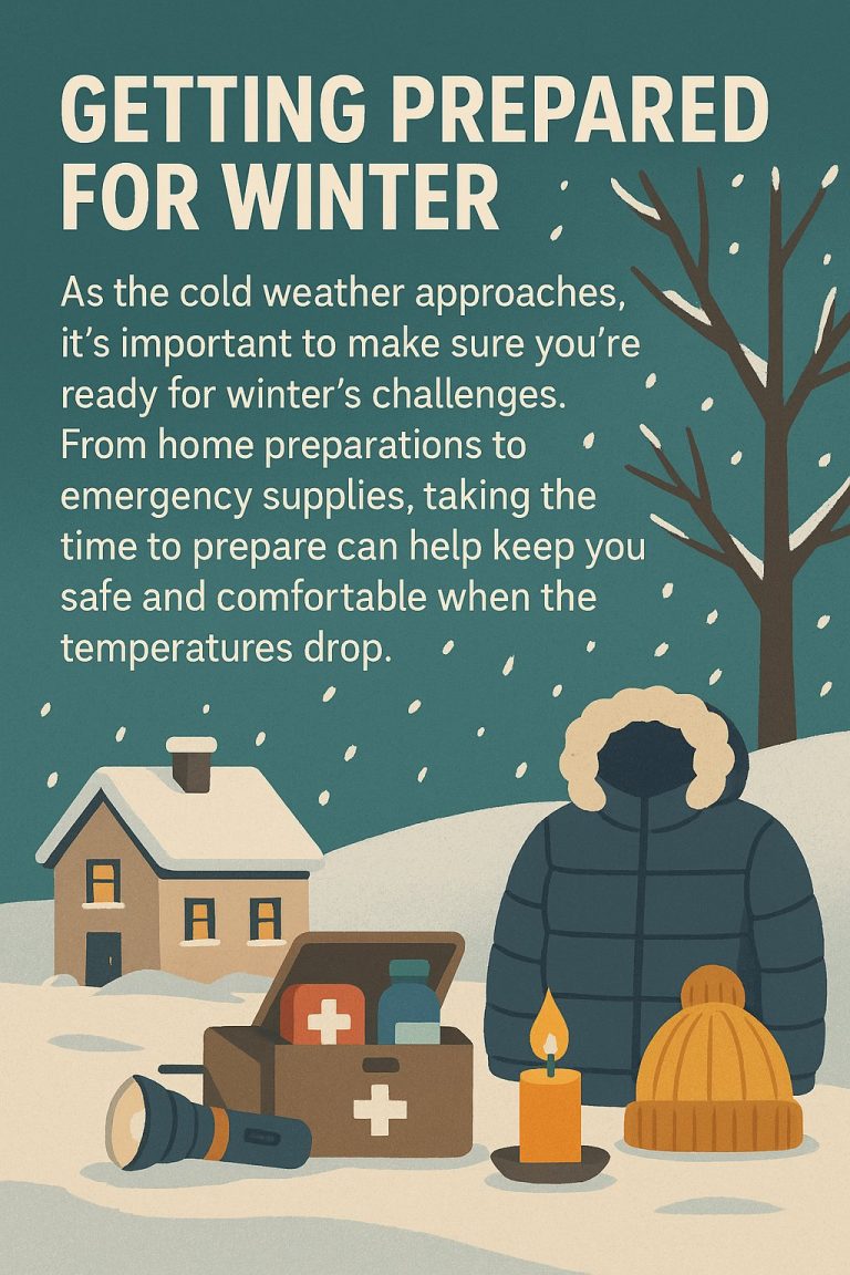 Getting Prepared for Winter: A Prepper’s Guide to Cold-Weather Readiness