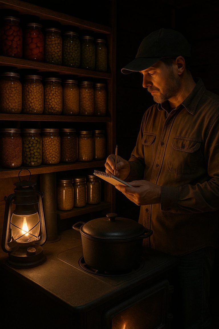 Using Stored Food in a Grid-Down Situation