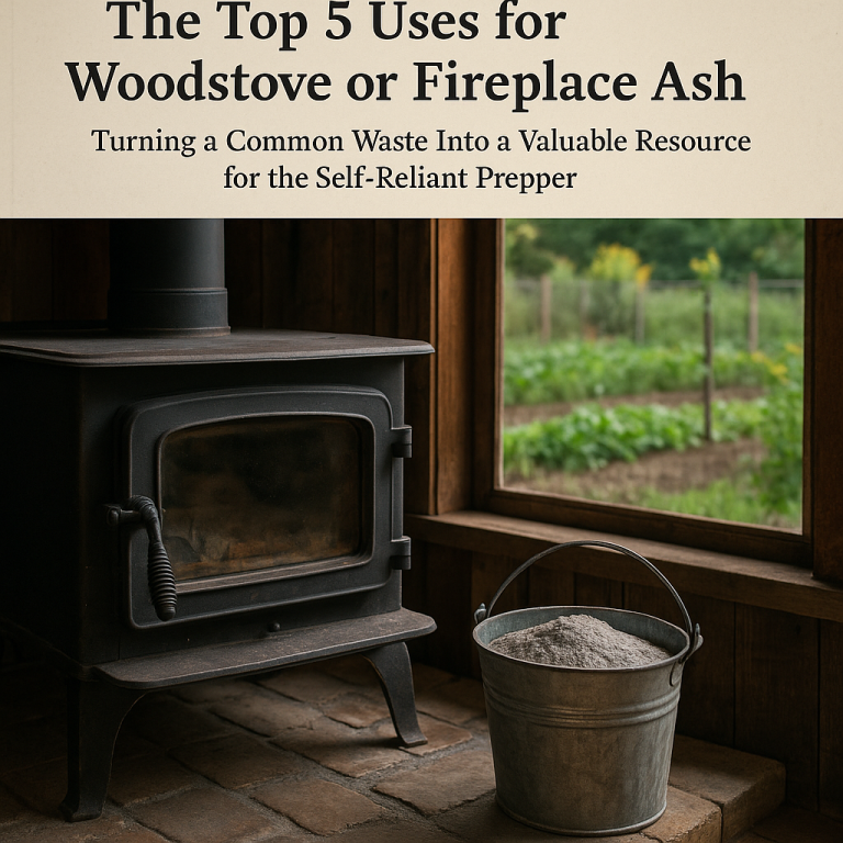The Top 5 Uses for Woodstove or Fireplace Ash