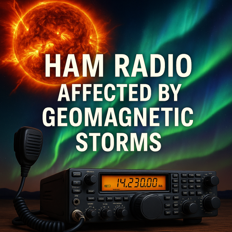 Ham Radio on a Stormy Sun: How Geomagnetic Storms Mess With Your Signal