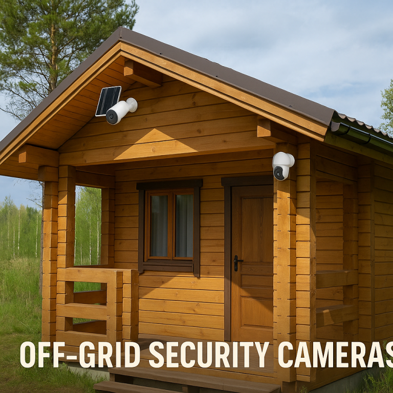 Off-Grid Security Cameras: Protecting Your Property When the Power Goes Out