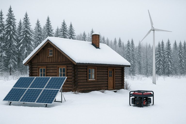 Maintaining Alternative Power Systems in Winter