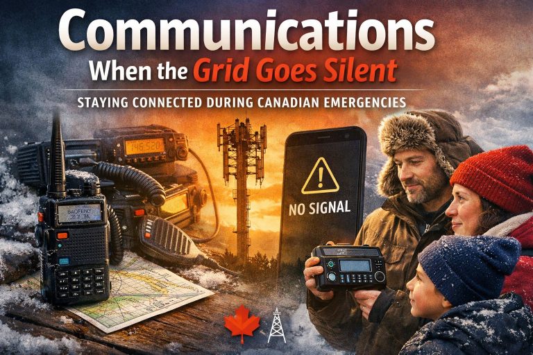Communications When the Grid Goes Silent: Staying Connected During Canadian Emergencies
