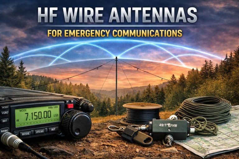 HF Wire Antennas for Emergency Communications
