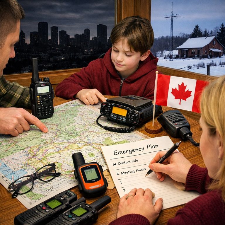 Family Communications Plans: Urban vs Rural Reality in Canada