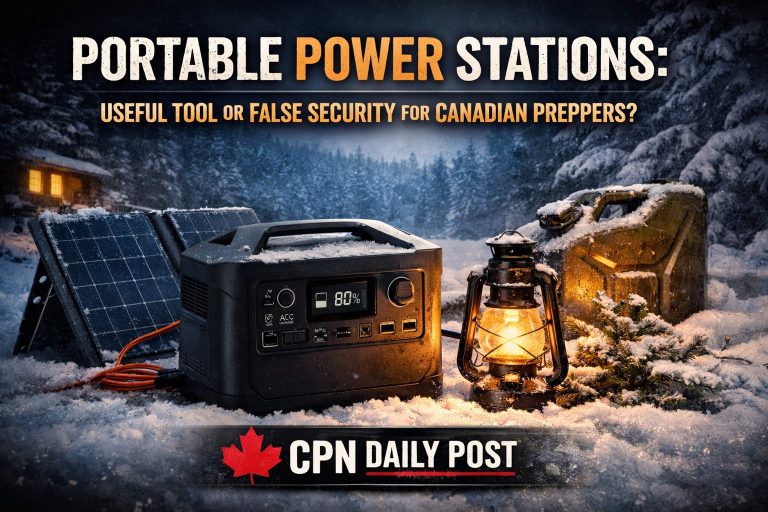 Portable Power Stations: Useful Tool or False Security for Canadian Preppers?