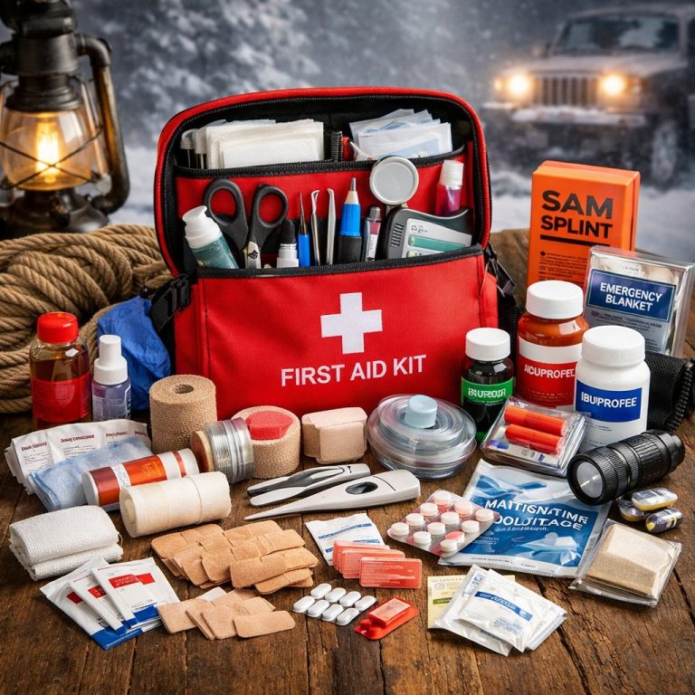 ✅ Comprehensive First Aid Kit Checklist
