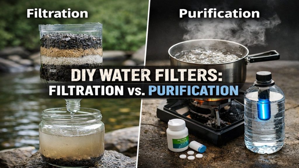 Filtration vs Purification: Where DIY Charcoal and Sand Filters ...