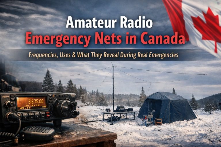 Amateur Radio Emergency Nets in Canada