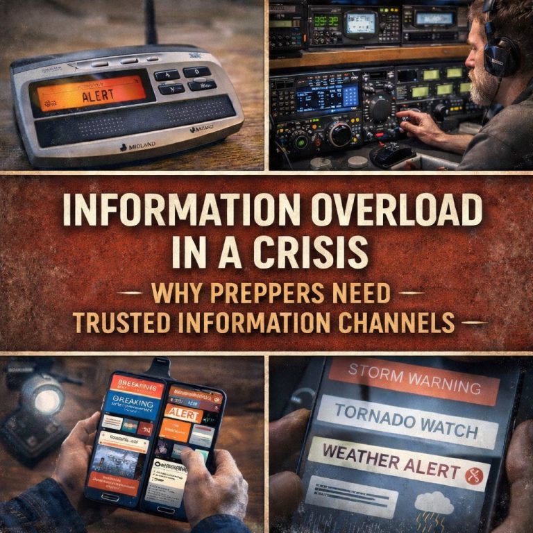 Information Overload in a Crisis: Why Preppers Need Trusted Information Channels