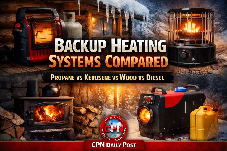 Backup Heating Systems Compared: Propane vs Kerosene vs Wood vs Diesel