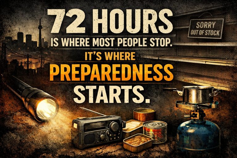 72 Hours Is Where Most People Stop. It’s Where Preparedness Starts.