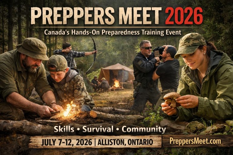Preppers Meet 2026: Canada’s Hands-On Preparedness Training Event