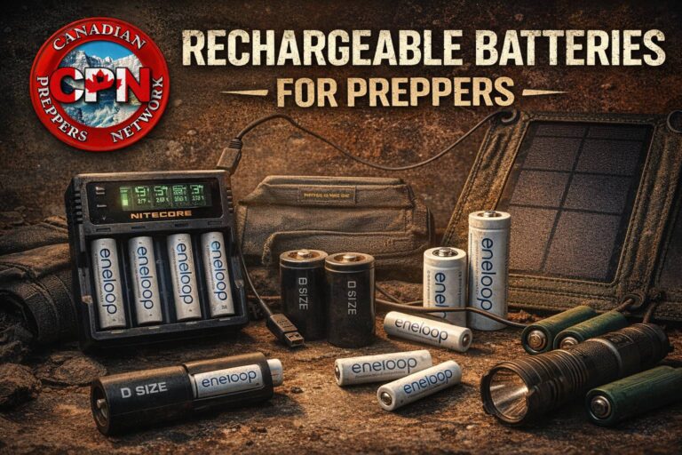 The Batteries That Don’t Die: Why Smart Preppers Are Switching to Rechargeables Before It’s Too Late
