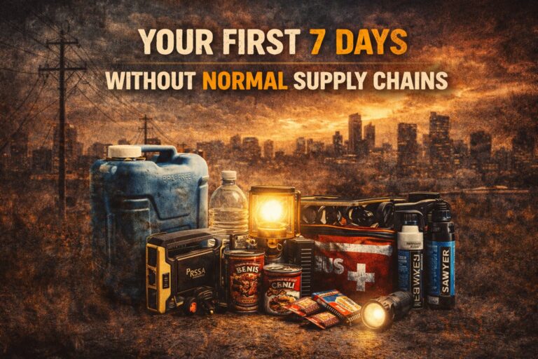 Your First 7 Days Without Normal Supply Chains