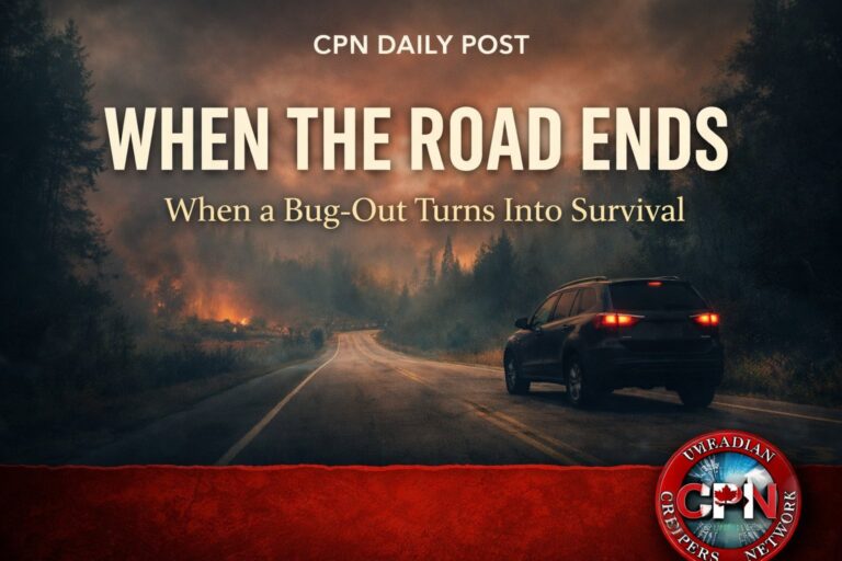 When the Road Ends: When a Bug-Out Turns Into a Wilderness Survival Situation