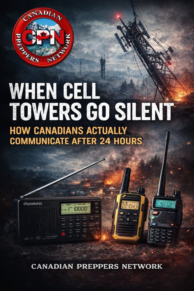 When Cell Towers Go Silent: How Canadians Actually Communicate After 24 Hours