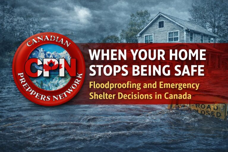 When Your Home Stops Being Safe: Floodproofing and Emergency Shelter Decisions in Canada