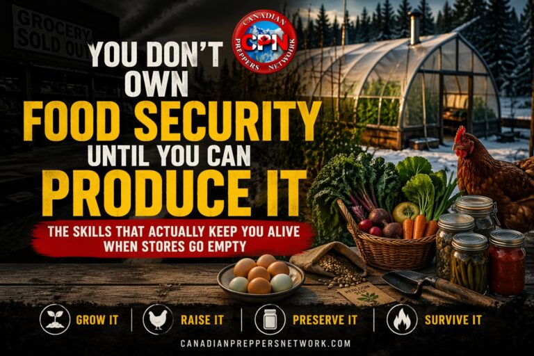 You Don’t Own Food Security Until You Can Produce It: The Skills That Actually Keep You Alive When Stores Go Empty