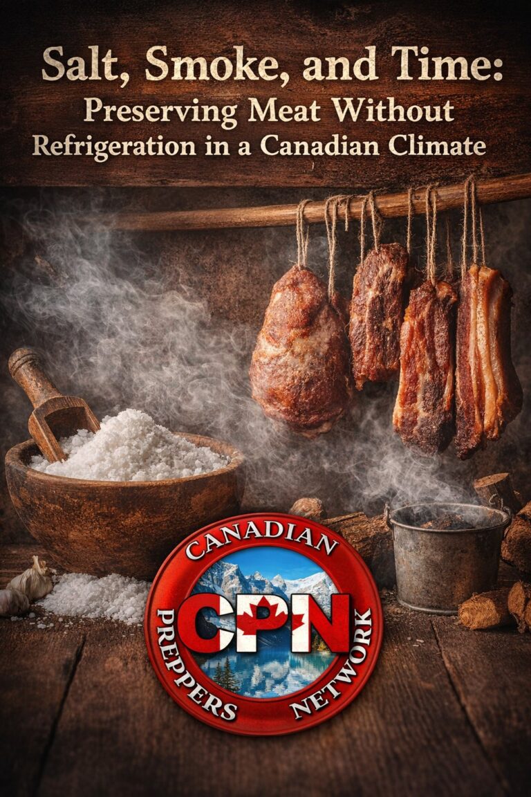 Salt, Smoke, and Time: Preserving Meat Without Refrigeration in a Canadian Climate