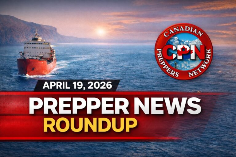 CPN Prepper News Roundup – April 19, 2026