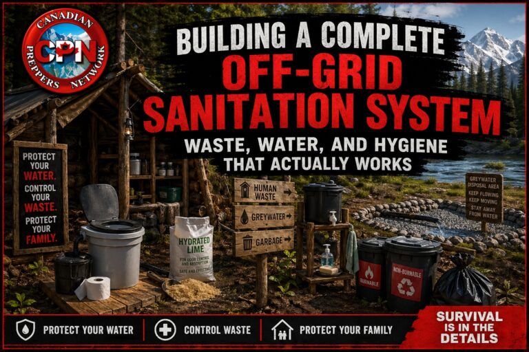 Building a Complete Off-Grid Sanitation System: Waste, Water, and Hygiene That Actually Works
