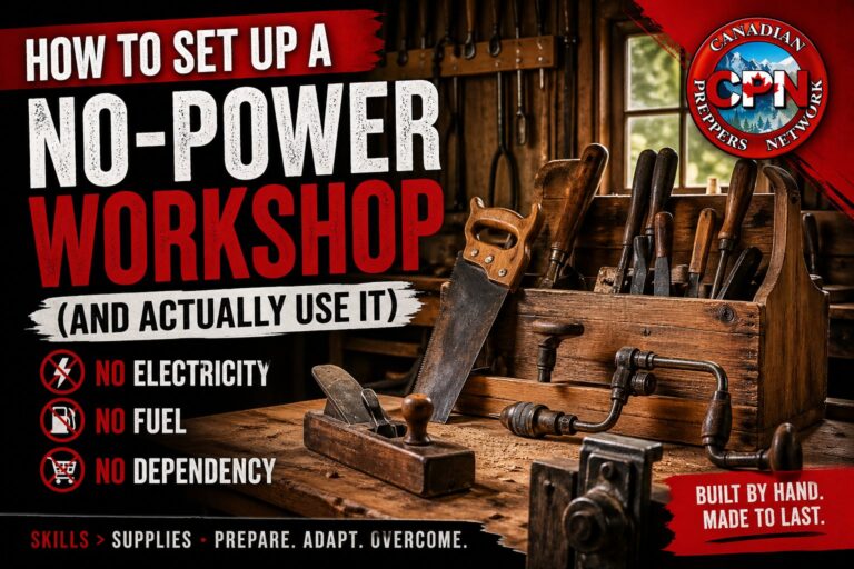 How to Set Up a No-Power Workshop (And Actually Use It)