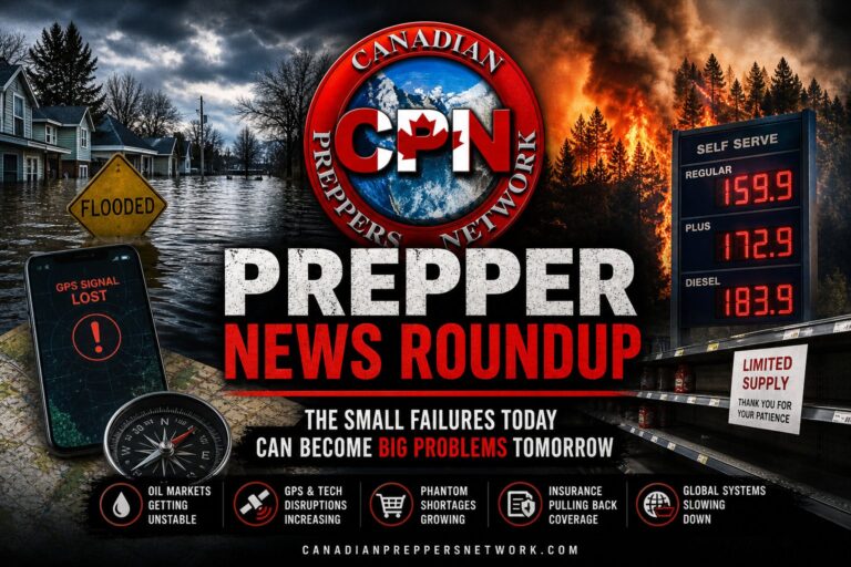 Prepper News Roundup: It’s Not Collapsing—It’s Slipping
