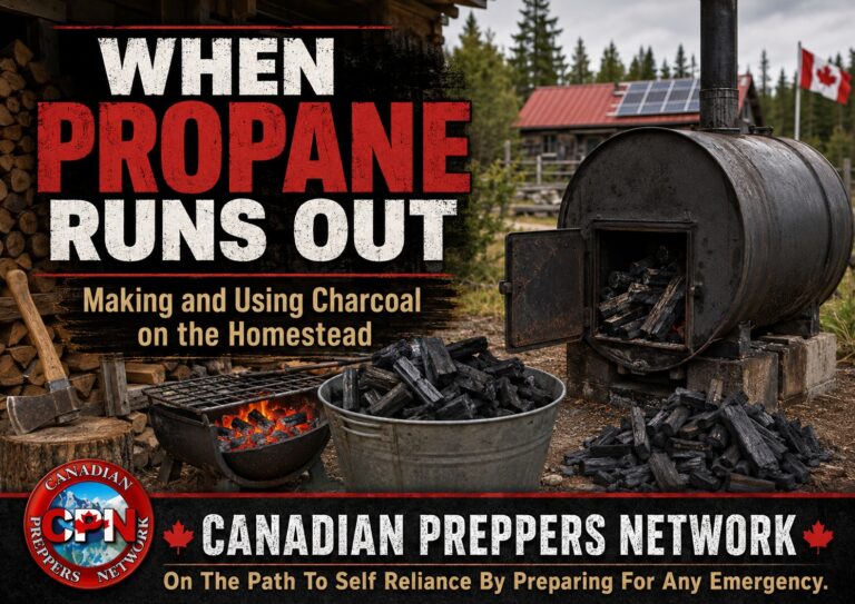 When Propane Runs Out: Making and Using Charcoal on the Homestead