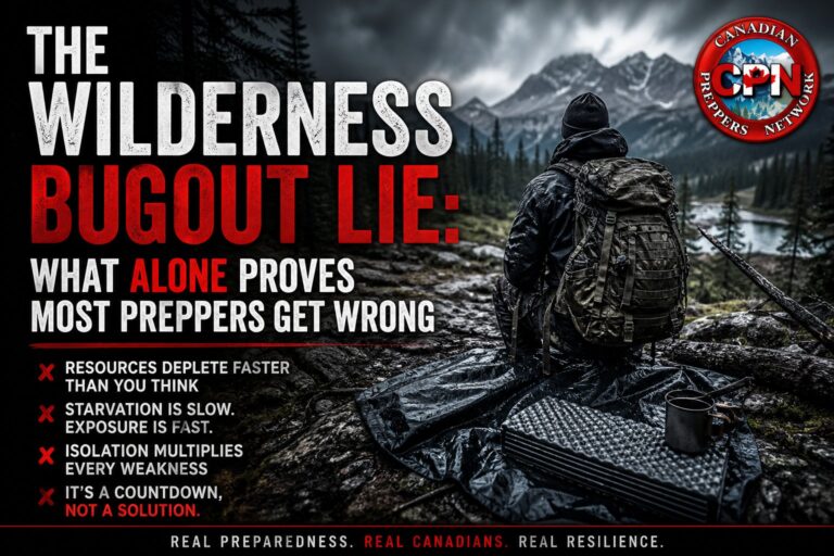 The Wilderness Bugout Lie: What Alone Proves Most Preppers Get Wrong