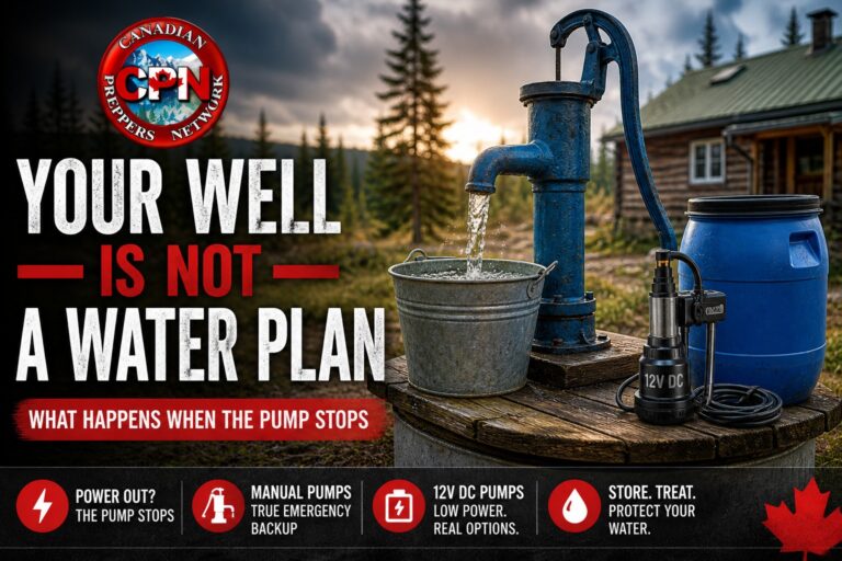 Your Well Is Not a Water Plan: What Happens When the Pump Stops