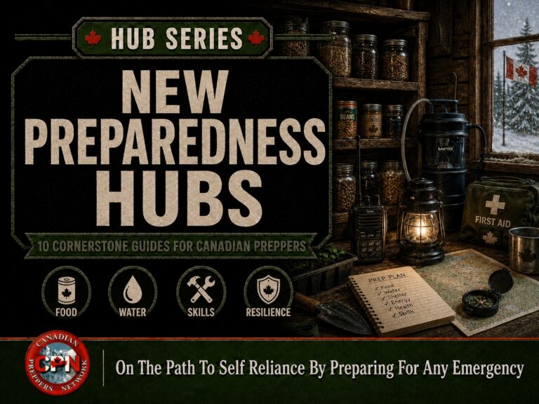Introducing the Canadian Preppers Network Preparedness Hub Series