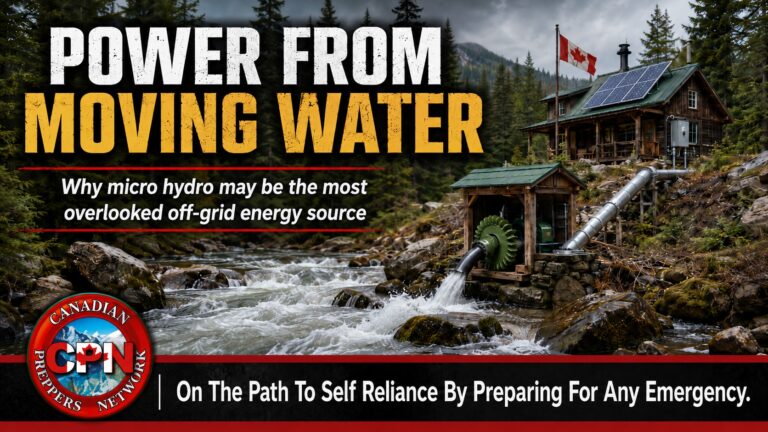 Power From Moving Water