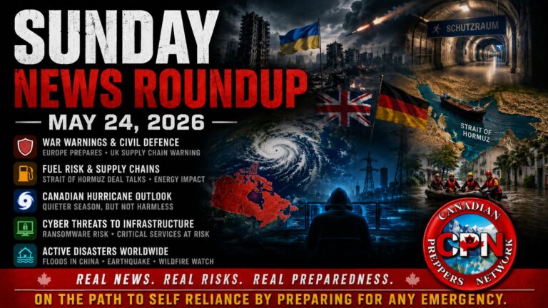 Sunday News Roundup — May 24, 2026