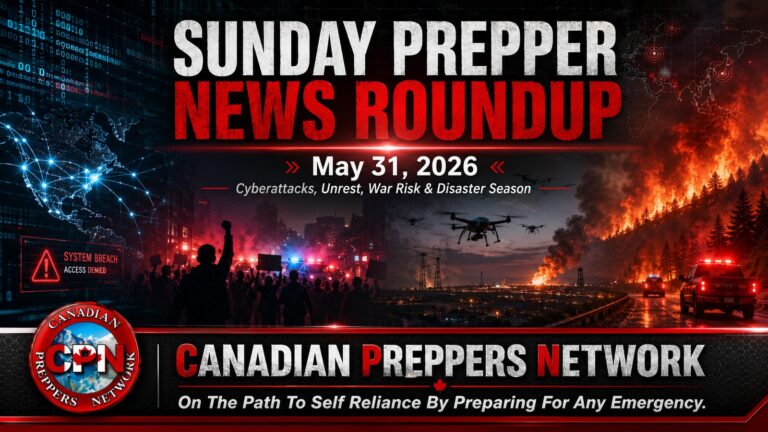 Sunday Prepper News Roundup:May 31, 2026