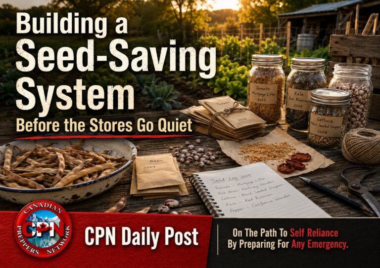 Building a Seed-Saving System Before the Stores Go Quiet