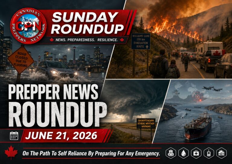 Prepper News Roundup: June 21, 2026