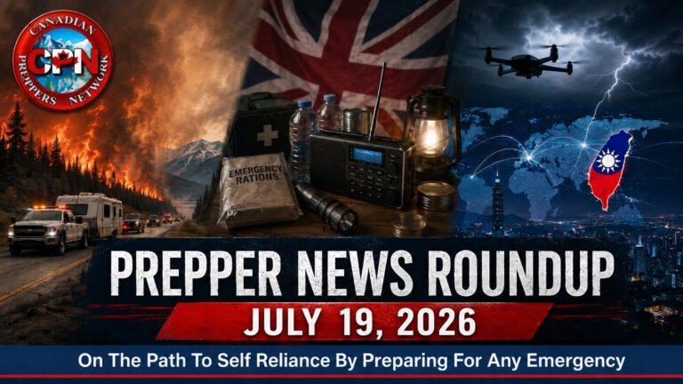 Weekly Prepper News Roundup: July 19, 2026