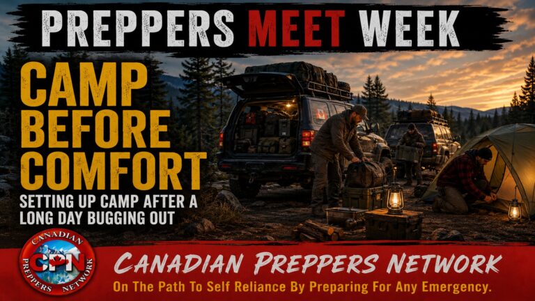 Camp Before Comfort