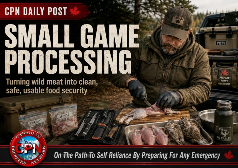 Small Game Processing
