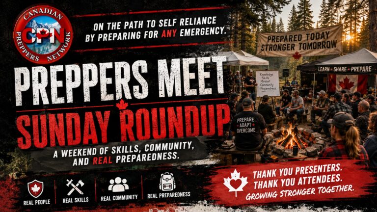 Preppers Meet Sunday Roundup