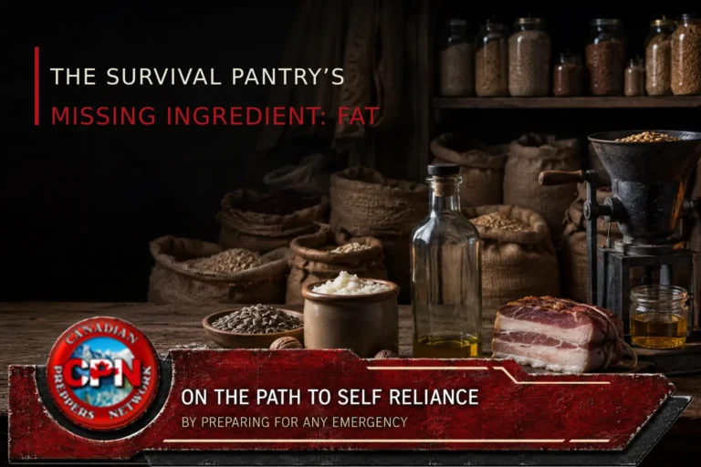 The Survival Pantry’s Missing Ingredient: Fat