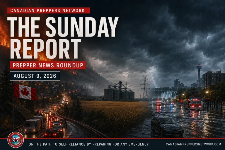 Prepper News Roundup — August 9, 2026