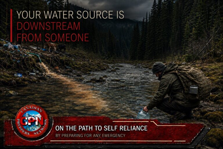 Your Water Source Is Downstream From Someone