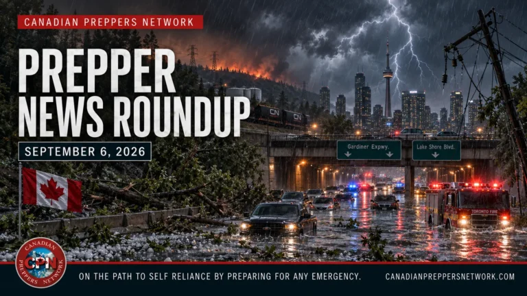 Prepper News Roundup – September 6, 2026