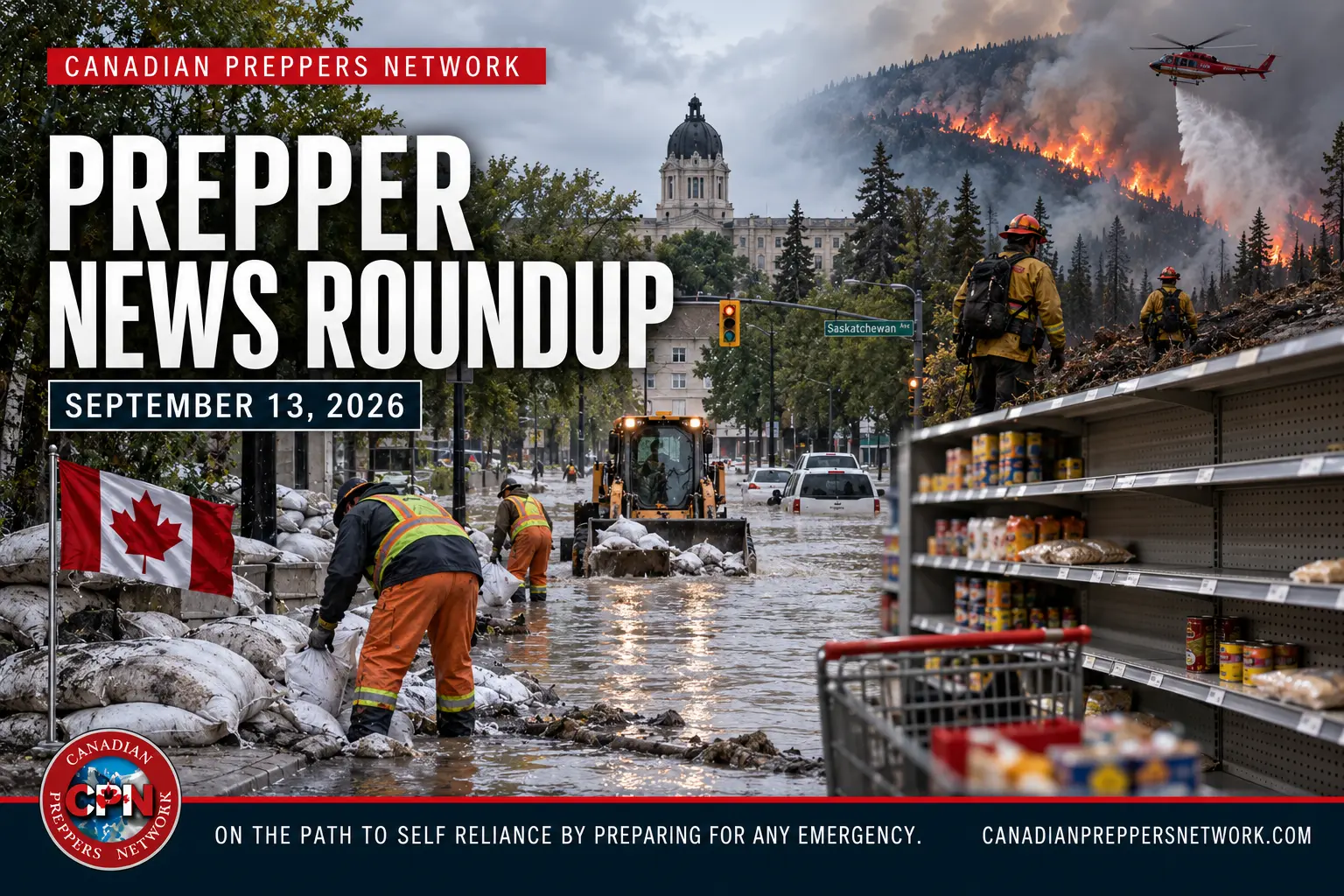 Prepper News Roundup – September 13, 2026