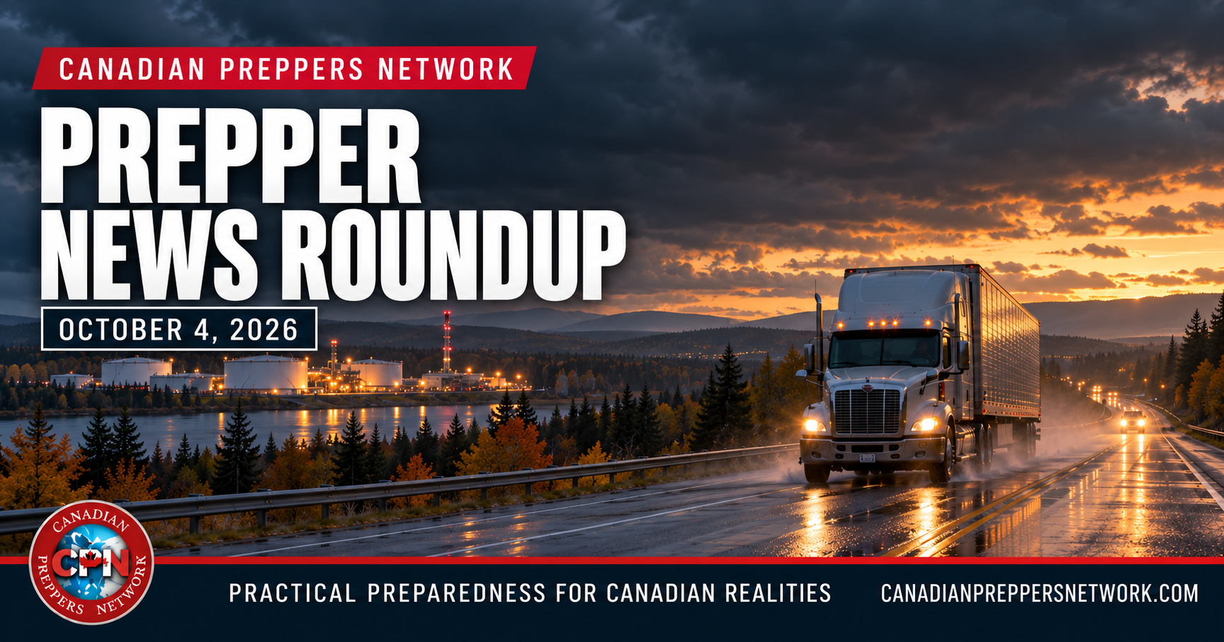 Prepper News Roundup – October 4, 2026