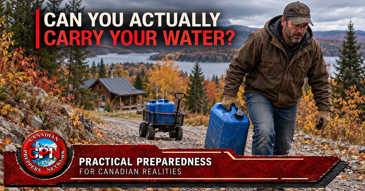 Can You Actually Carry Your Water?