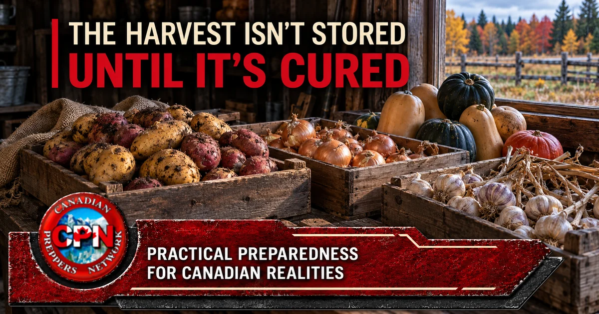 The Harvest Isn’t Stored Until It’s Cured